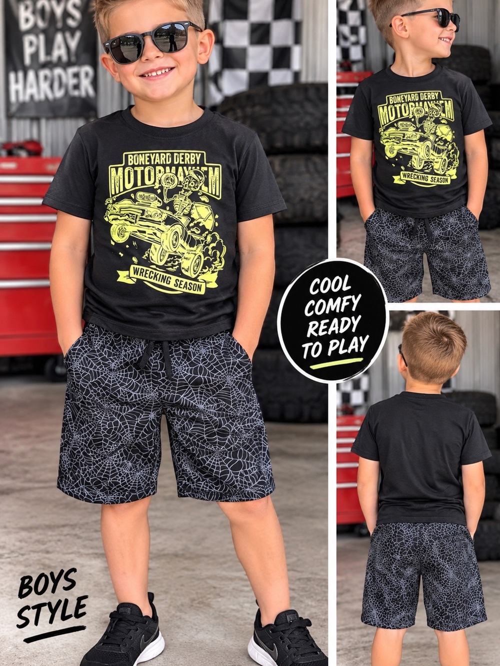 Boys Halloween Set Size 6/7